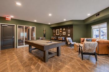 Speakeasy style lounge